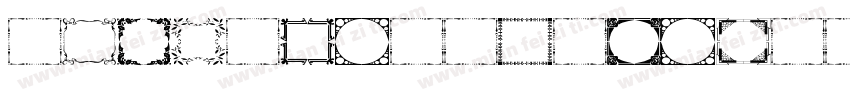 Vintage Frames 27字体转换